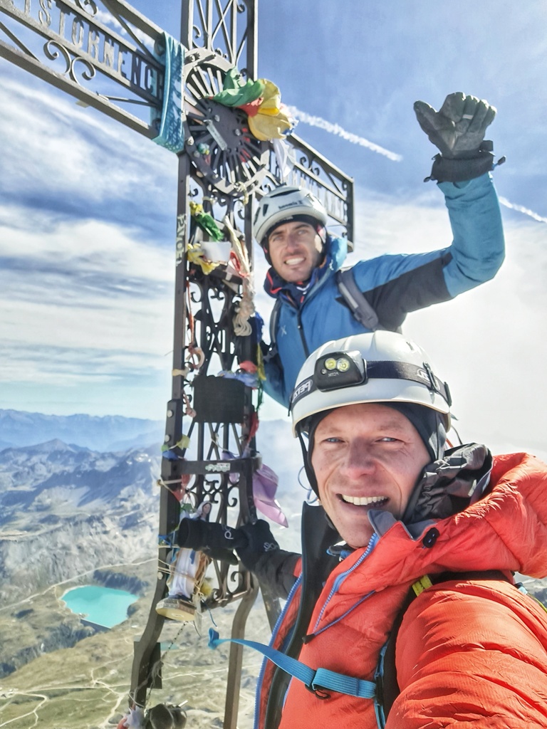 На врвот Матерхорн 4478 мнв, Александар Кирковски и Лукас Браун